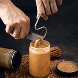 Stainless Steel Peanut Butter Stirrer Food Grade Material Kitchen Butter Jam Stirring Tool, Regular Model, Updated Model