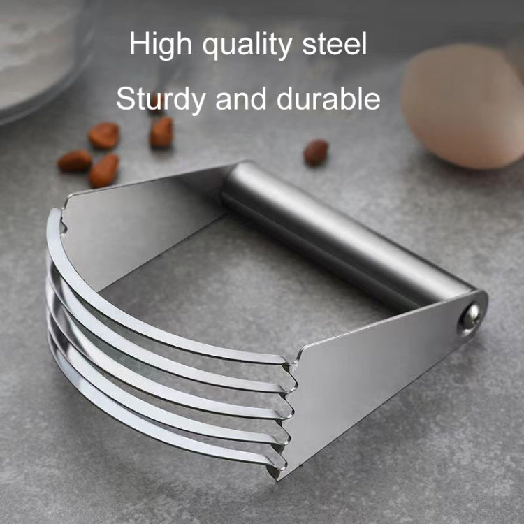 Stainless Steel Cutter 5-Layer Curved Dough Mixer Kitchen Baking Flour Cutter Gadgets