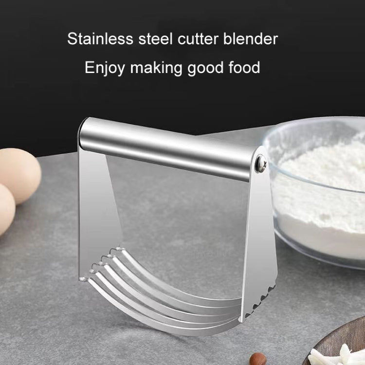 Stainless Steel Cutter 5-Layer Curved Dough Mixer Kitchen Baking Flour Cutter Gadgets