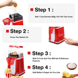 1200W Basket Popcorn Machine Electric Automatic Corn Popper, 220V EU Plug, 110V US Plug, 220V UK Plug, 220V AU Plug