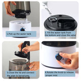 4L Reptile Humidifier Fogger Cool Mist Fog Mister with Tube for Tortoise Habita, EU Plug, US Plug, UK Plug, AU Plug
