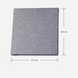Simple Linen Self-adhesive Film Album Retro Family Large Capacity Handmade Creative Gifts