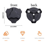 Magnetic Rotatable Can Opener Portable Beer Coke Manual Bottle Opener