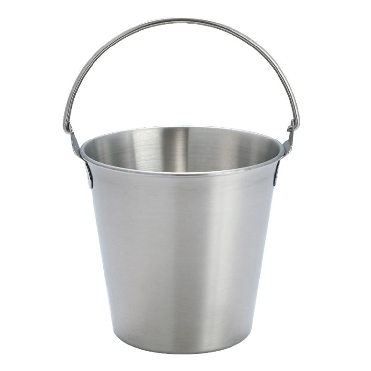 304 Stainless Steel Handheld Ice Bucket Bar Beer Chill Bucket Chips Milk Tea Snacks Barrel, 700ml, 1000ml, 1800ml