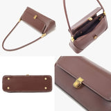 Women Vintage Baguette Armpit Bag Shoulder Handbag