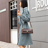 Women Vintage Baguette Armpit Bag Shoulder Handbag