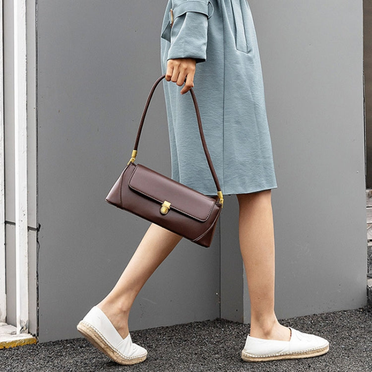 Women Vintage Baguette Armpit Bag Shoulder Handbag