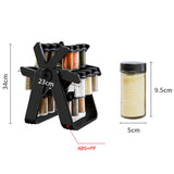 18-in-1 Rotating Ferris Wheel Kitchen Condiment Bottle Holder Set