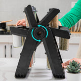 18-in-1 Rotating Ferris Wheel Kitchen Condiment Bottle Holder Set