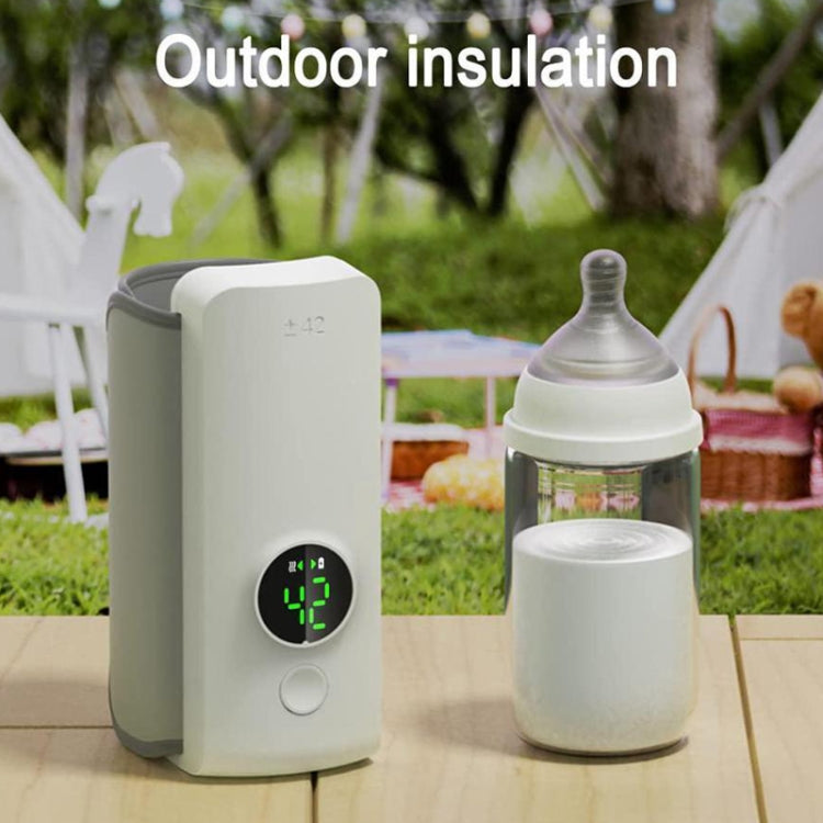 18W 6000mAh Baby Bottle Warmer With Digital Display 6 Levels Temperature Adjustment, NNQ-2