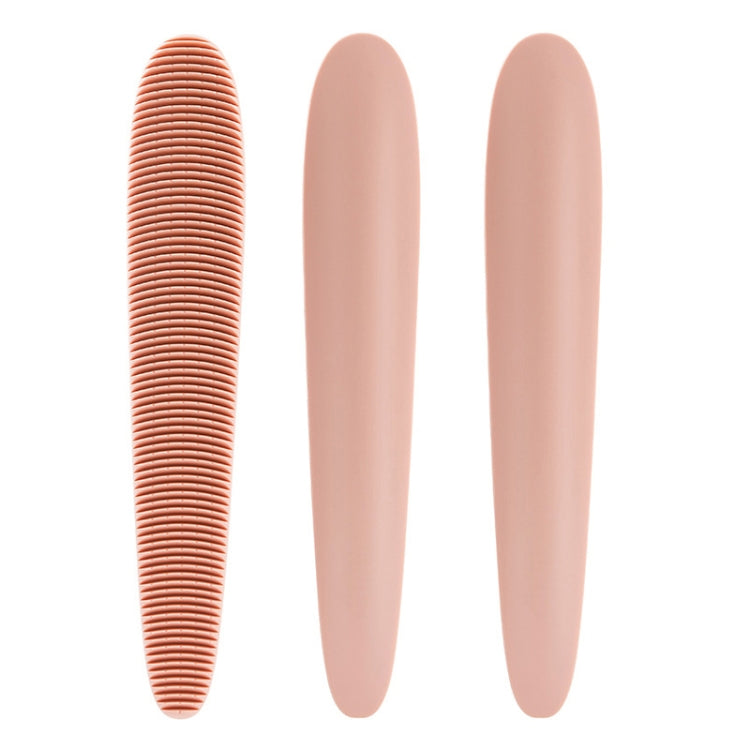 3pcs Cat Tongue Texture Grooming Brush Pet Massage Comb, Grey, Pink