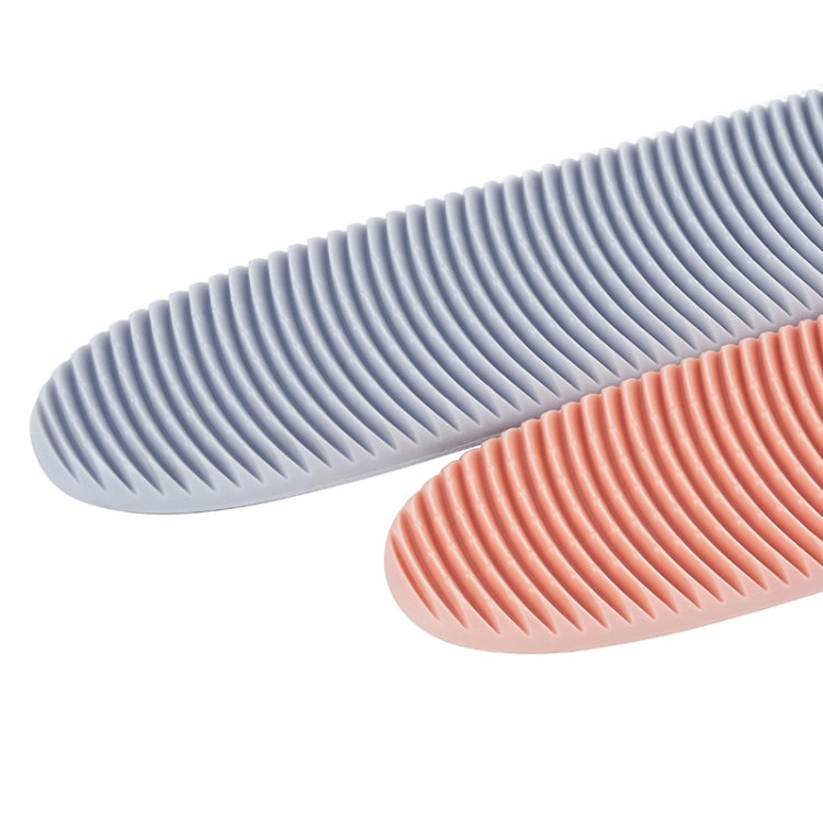 3pcs Cat Tongue Texture Grooming Brush Pet Massage Comb, Grey, Pink
