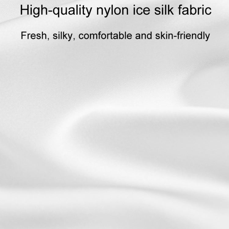 Colorblocking Ice Silk Memory Foam U-Shaped Pillow Portable Napping Neck Care Pillow