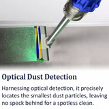 Vacuum Cleaner Soft Brush Head With Green Light Dust Display Lamp, For Dyson Gen5, For Dyson V7 V8 V10 V11 V15, For Dyson V10 Slim V12 Slim