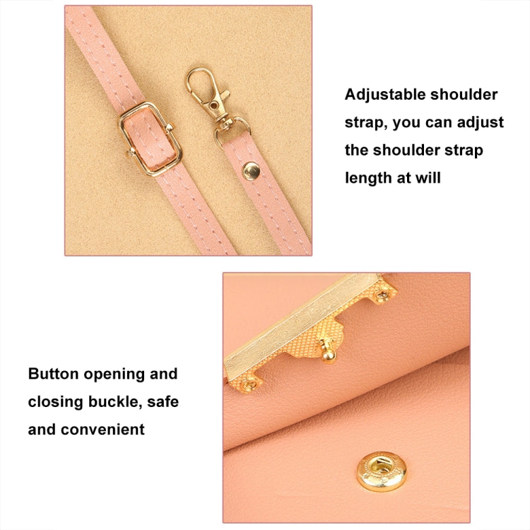 Touch Screen Crossbody Mobile Phone Bag Multifunctional Zipper Coin Purse