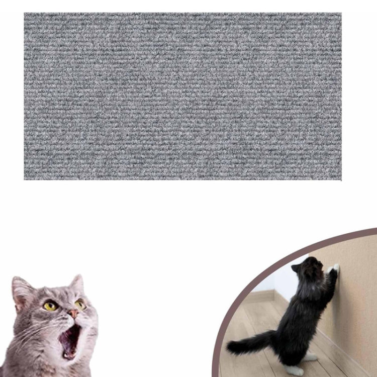 Trimmable Self-Adhesive Cat Scratching Mat DIY Climbing Cat Scratcher, 30 x 100cm, 40 x 100cm, 60 x 100cm