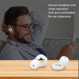 3pairs /Set Sleep Anti-noise Soundproof Earplugs Noise Reducing Swimming Silicone Earplugs, Black, Pink, White