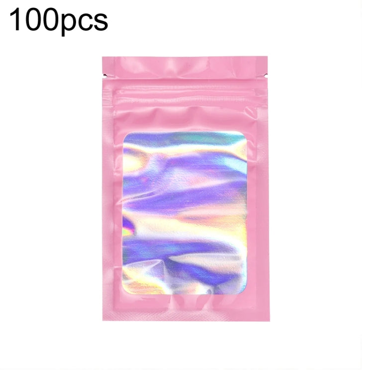 100pcs Laser Shaded Self-Sealing Bag Jewelry Closure Packaging Bags, 6 x 10cm Black, 6 x 10cm Pink, 6 x 10cm Orange, 7 x 10cm Black, 7 x 10cm Pink, 7 x 10cm Orange, 7.5 x 12cm Black, 7.5 x 12cm Pink, 7.5 x 12cm Orange, 8 x 13cm Black, 8 x 13cm Pink    ...