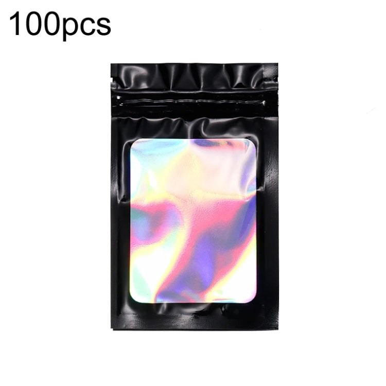 100pcs Laser Shaded Self-Sealing Bag Jewelry Closure Packaging Bags, 6 x 10cm Black, 6 x 10cm Pink, 6 x 10cm Orange, 7 x 10cm Black, 7 x 10cm Pink, 7 x 10cm Orange, 7.5 x 12cm Black, 7.5 x 12cm Pink, 7.5 x 12cm Orange, 8 x 13cm Black, 8 x 13cm Pink    ...