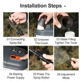 4L Electric Sprayer Agricultural Atomizer Built-In 2000mAh Rechargeable Battery