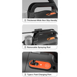 4L Electric Sprayer Agricultural Atomizer Built-In 2000mAh Rechargeable Battery