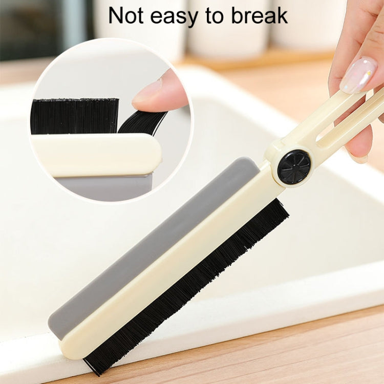 Household Multifunctional Crevice Brush Bathroom Long Handled Groove Cleaning Brush