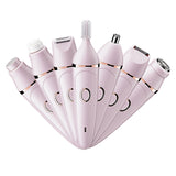7 In 1 Multifunction Women Shaver USB Charging Epilator Eyebrow Trimmer