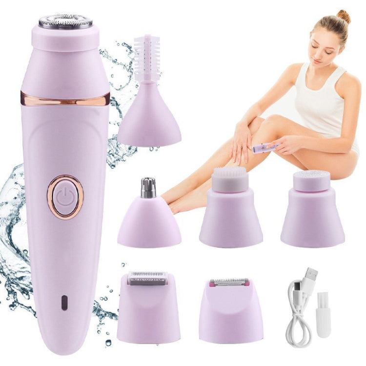 7 In 1 Multifunction Women Shaver USB Charging Epilator Eyebrow Trimmer