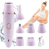 7 In 1 Multifunction Women Shaver USB Charging Epilator Eyebrow Trimmer