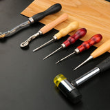 Handmade Leather DIY Making Tool Set, 35pcs/ Set