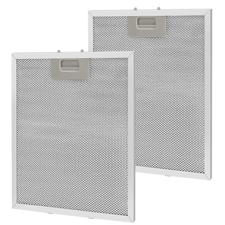 2pcs 10.2 x 12.5 Inch Range Hood Filter 5-Layer Aluminum Mesh Hood Grease Filter, 10.2 x 12.5 Inch