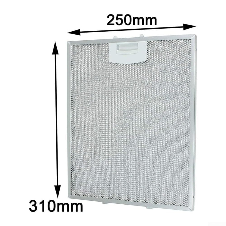 For Poweka Bosch Range Hood Filter Replacement Parts 310 x 250 x 9mm, 12.2 x 9.8 Inch