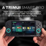 Trimui Smart Pro 4.96 Inch IPS Screen Handheld Game Console Open Source Linux System, 64G, 128G, 256G
