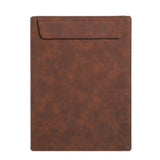 PU Leather A4 Clipboards Magnetic File Folder Office Stationery Supplies, Black, Brown, Coffee