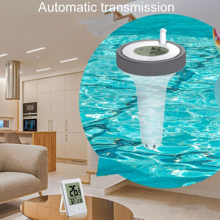 Summer Pool Bathtub Thermometer Wireless Floating Fish Tank Temperature Meter