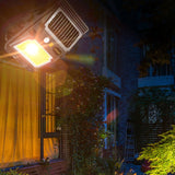 Solar Wall Lamp With Clip Mosquito Killer Lamp Portable Body Sensor Outdoor Garden Light, E-SMARTER W7105-1 Patch, E-SMARTER W7105-2 COB