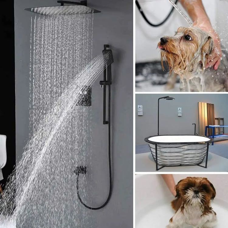 PVC Shower Hose Bathroom Flexible Explosion-proof Smooth Connector Water Pipe, 1.5m, 2m