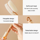 Removable Double Cleaning Cup Brush Sponge Long Handle Wine Glass Thermos Bottle Brush