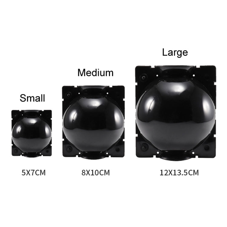 2pcs Plants Growth High Pressure Box Spherical Root Controller Grafting Root Cases, S Black 50mm, M Black 80mm, L Black 120mm, S Green 50mm, M Green 80mm, L Green 120mm, S Transparent 50mm, M Transparent 80mm, L Transparent 120mm