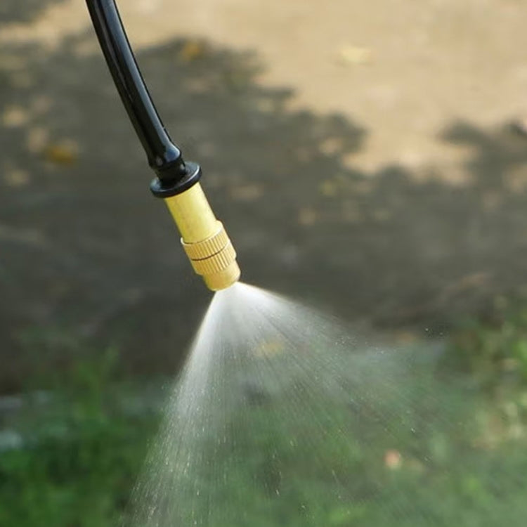 2pcs 4/7mm Barbed Atomizing Spray Nozzle Horticulture And Greenhouse Irrigation Micro Spray Header, Bronze Heads