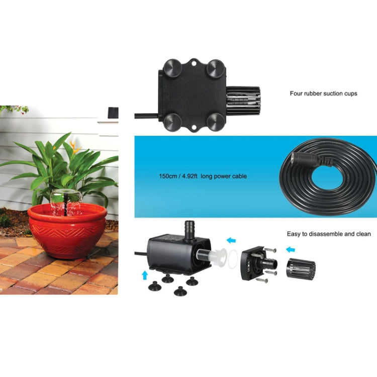 DC12V Micro Brushless Cold Water Circulating Fountain Water Pump, QR50C