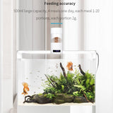 USB Direct Plug / Battery Dual-Use Automatic Fish Feeder Timing Dosing Feeder, O2