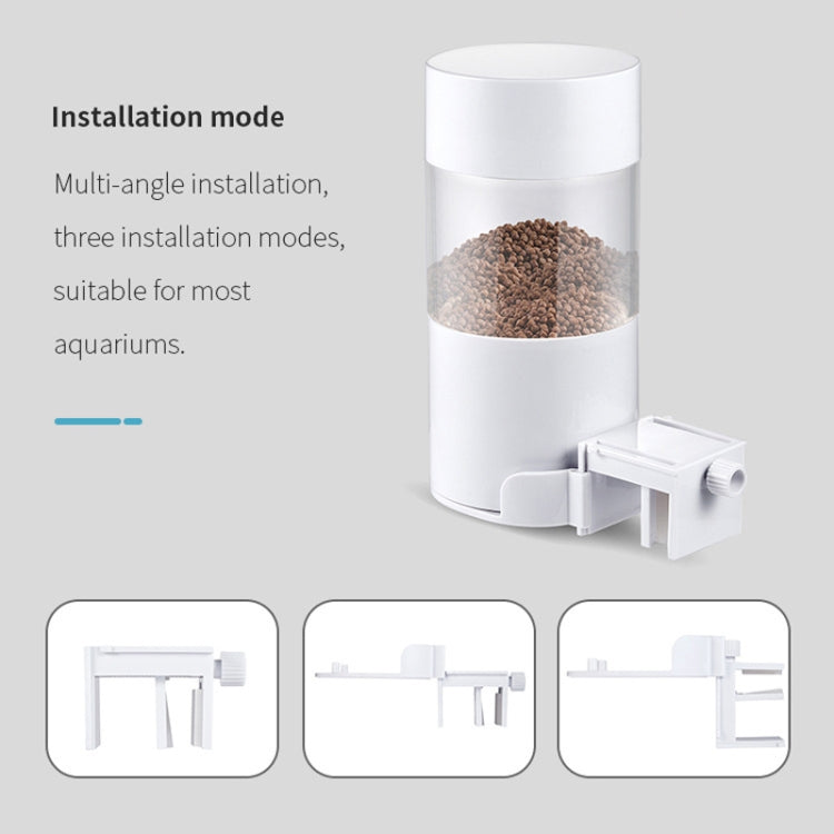 USB Direct Plug / Battery Dual-Use Automatic Fish Feeder Timing Dosing Feeder, O2