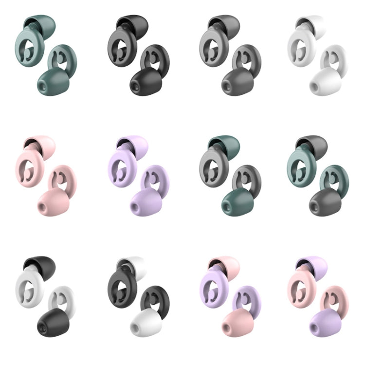 Silicone Sleep Soundproof Noise Reducing Earplugs Swimming Waterproof Earplugs