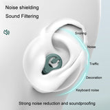 Silicone Sleep Soundproof Noise Reducing Earplugs Swimming Waterproof Earplugs
