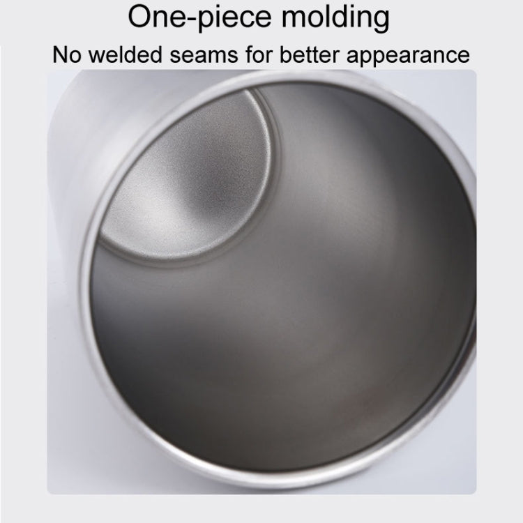 304 Stainless Steel Hammer Mug Thickened Double-Layer Restaurant Tea Cups, 175ml, 260ml, 300ml, 350ml, 450ml