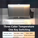 TB-301S 50cm Asymmetric No Video Flash Desk Lamp Timing Dimming Work Monitor Computer Screen Hanging Light