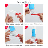 Bathroom Facial Cleanser Manual Squeezer Household Lazy Toothpaste Squeezing Clip