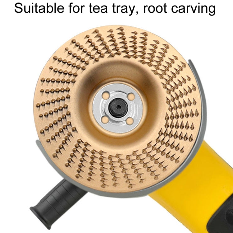 100mm Woodworking Sanding And Shaping Plate Angle Grinder Sanding And Polishing Prick Disc, Beveled, Arc, Flat