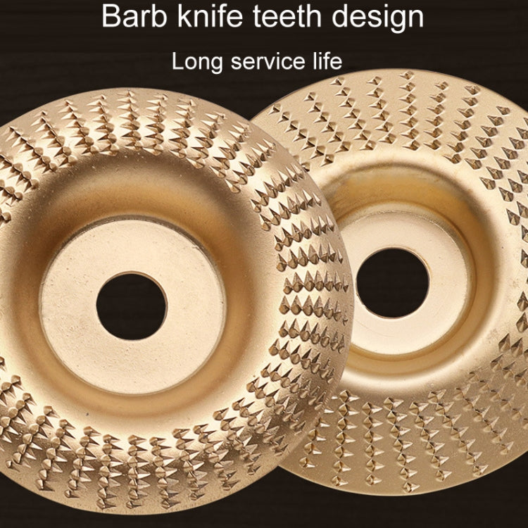 100mm Woodworking Sanding And Shaping Plate Angle Grinder Sanding And Polishing Prick Disc, Beveled, Arc, Flat